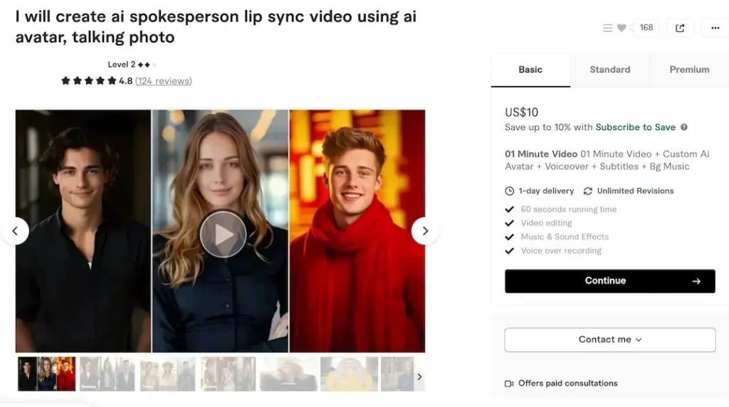 Multilingual AI avatar for global brand marketing and ads